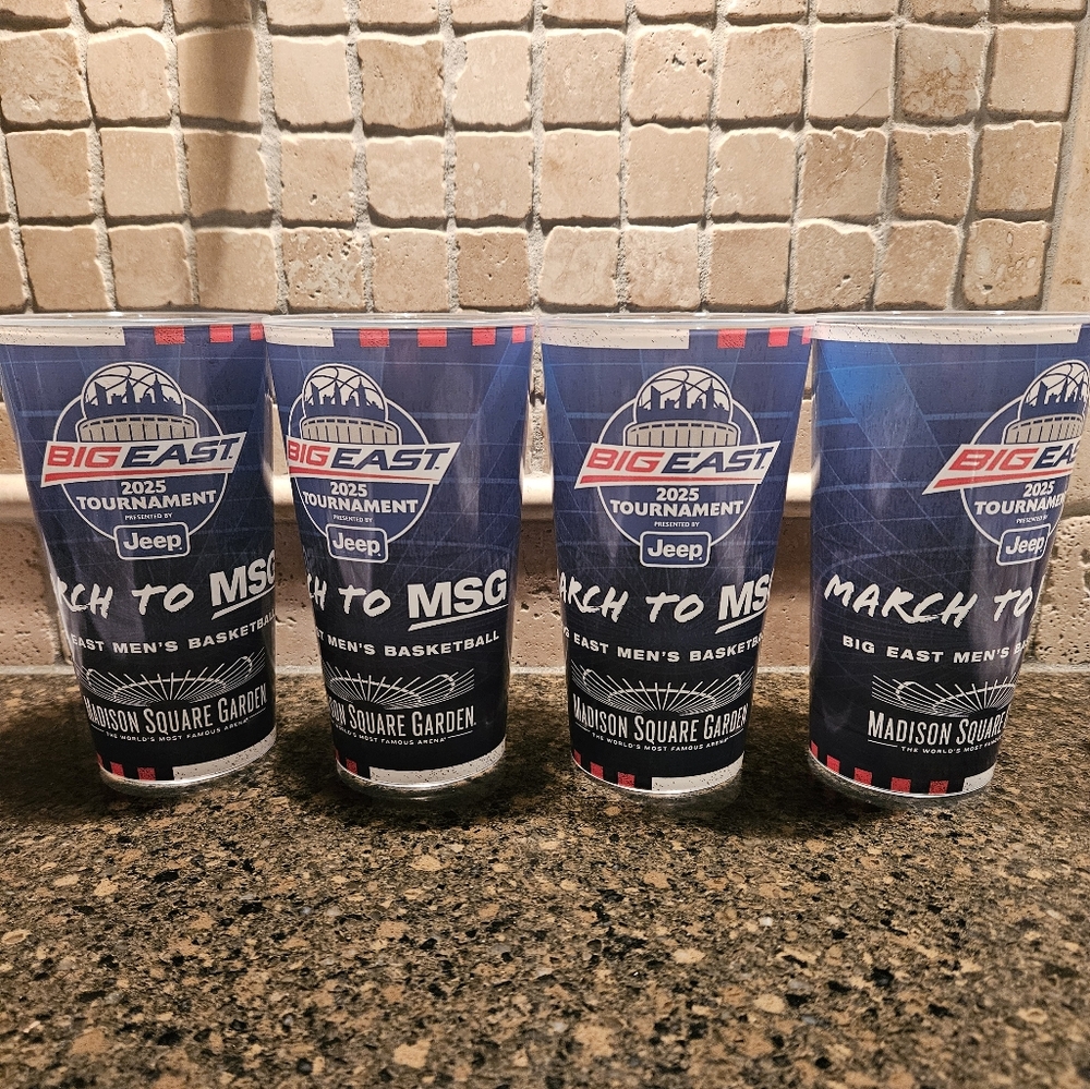 2025 BIG EAST College Basketball Tournament Souvenir Cups - St. John’s Red Storm